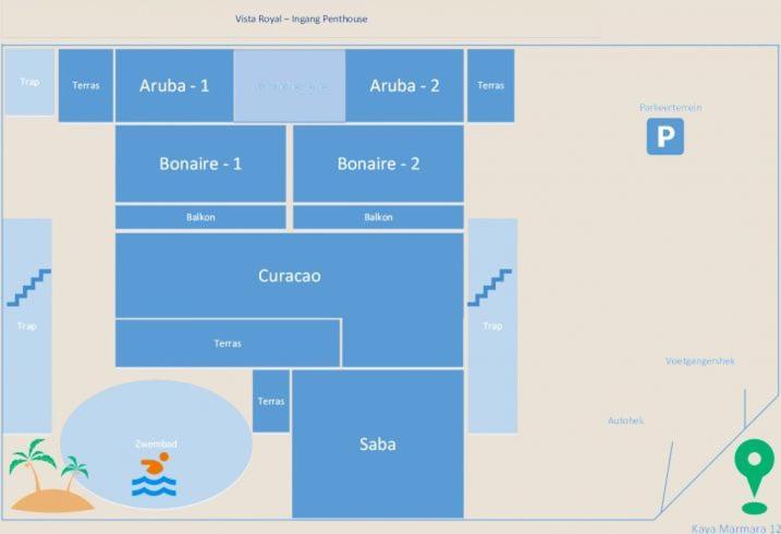 A2 Apartment Budget At Jan Thiel Curacao מראה חיצוני תמונה
